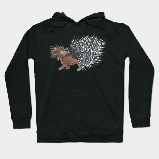 Porcupine Hoodie by the-artsy-park